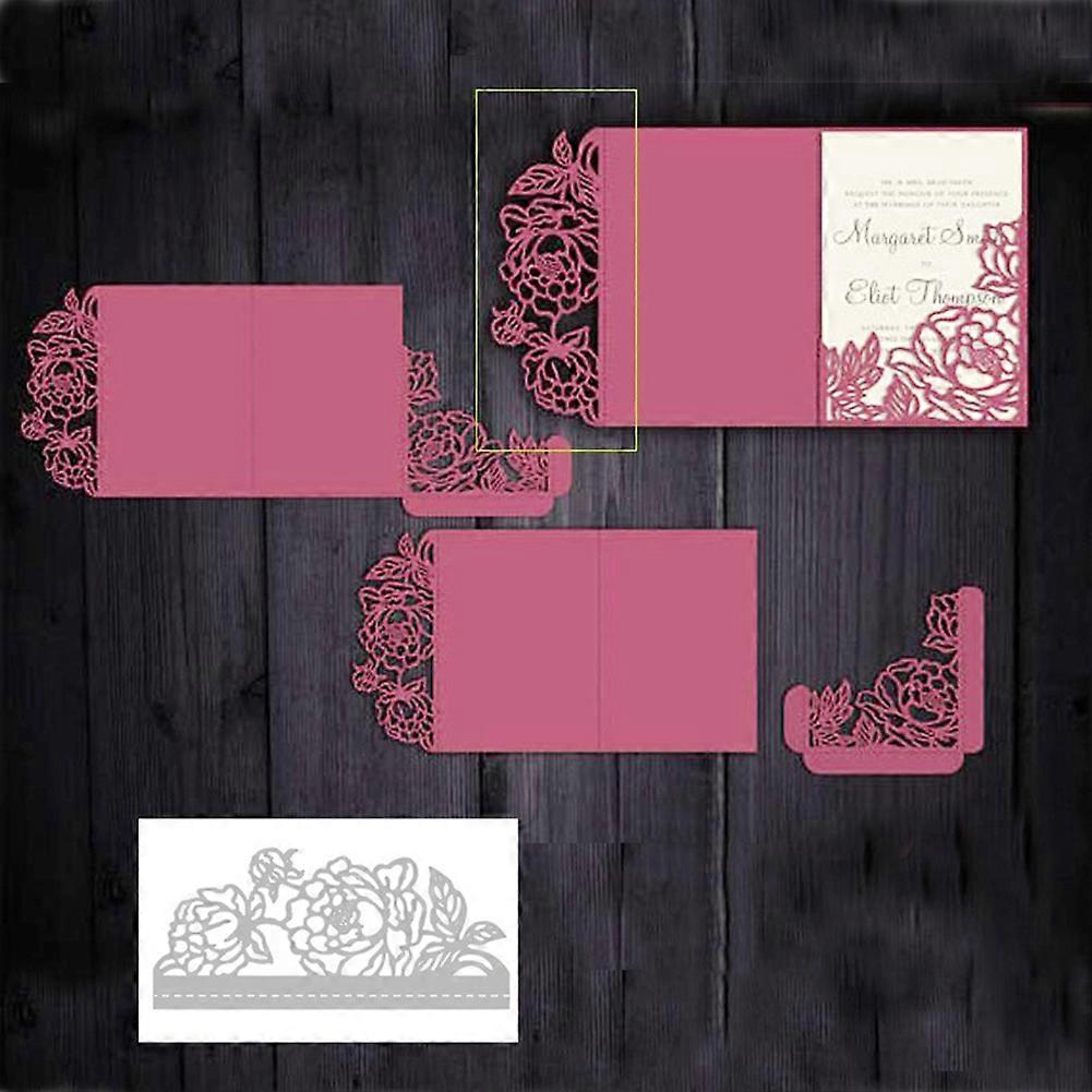 Rose Metal Κοπή Μήτρες DIY Scrapbooking Χαρτί Κάρτες Άλμπουμ Craft Punch Stencil mengxi