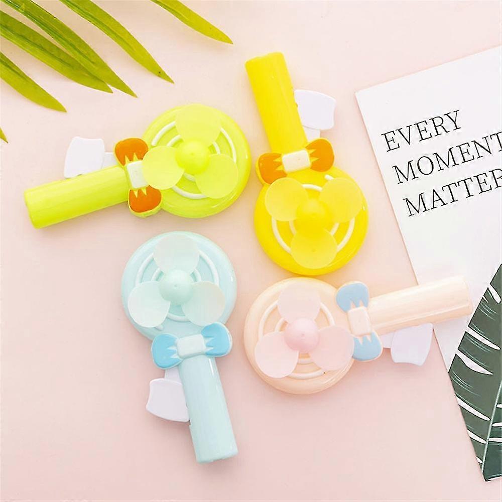 Mini Cute Fan Random Color Portable Handheld Fan Portable Hand Pressure Fan Hand