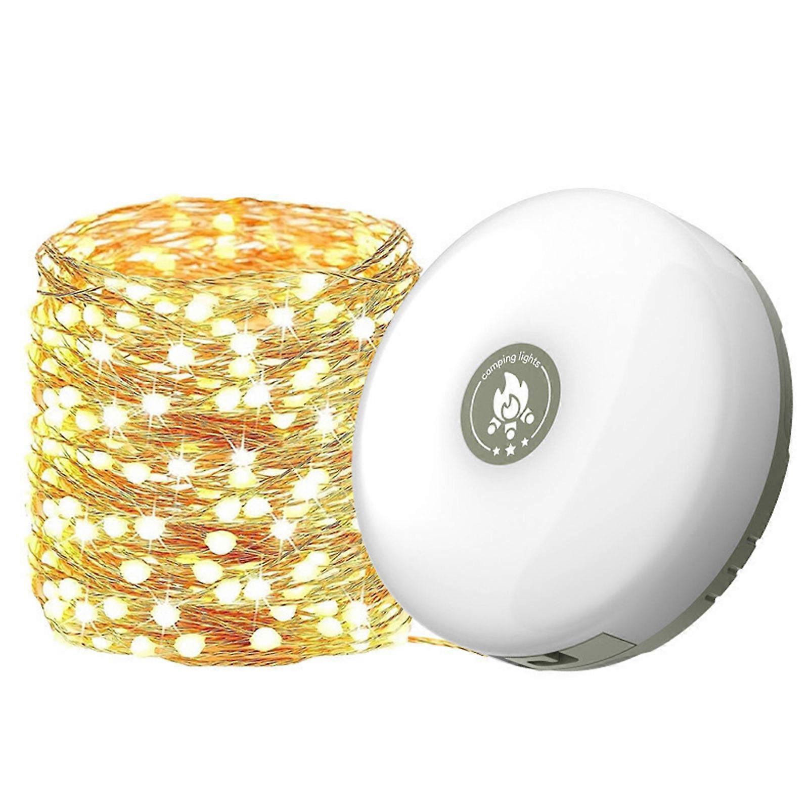 Outdoor Waterproof Portable Stowable String Light, Camping String LED Lights Brand New