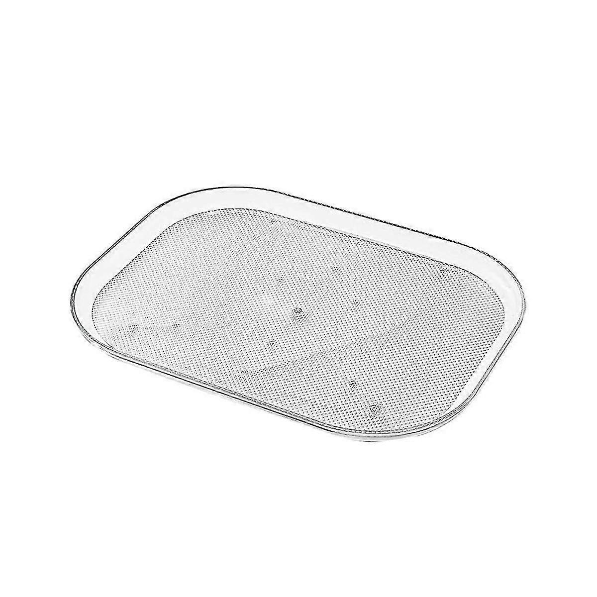 2pcs Square Organizer For Refrigerator, Turntable Organizer For Refrigerator, Countertop Condiment