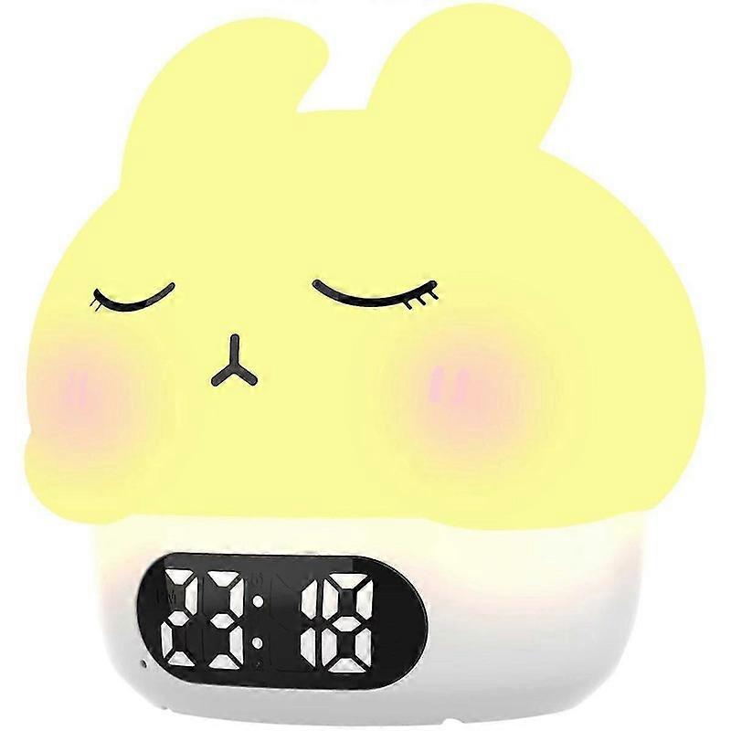 المنبه الليلي خفيف ، سيليكون بات ضوء مع المنبهات ، للأطفال هدية عيد ميلاد