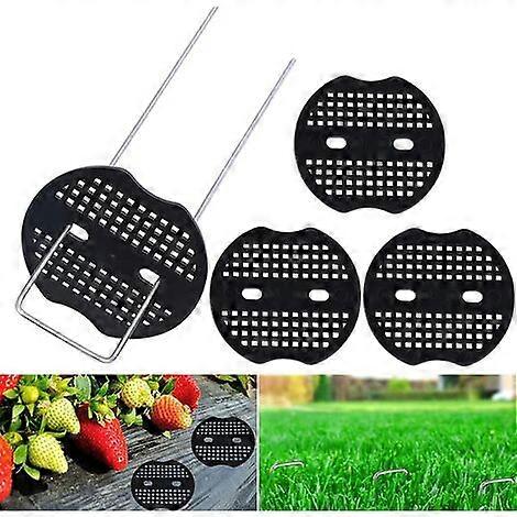 150 Pcs Garden Stakes, with 150 Washers, Fixing Stakes for Tarpaulin Mulch Canvas