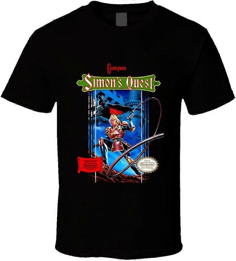 Simon's Quest Castlevania 2 Box Art T Shirt