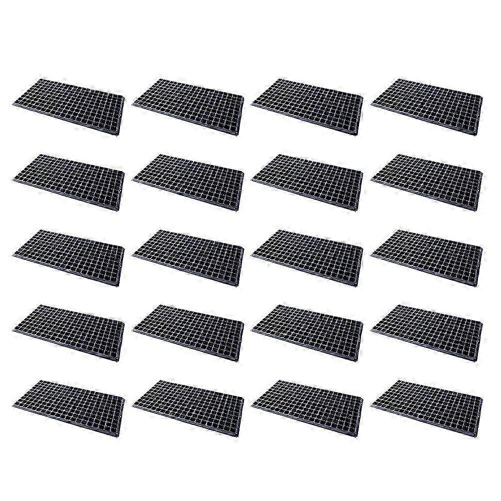 10Pcs 200 Cell Starter Trays Vegetable Planting Insert Plug Trays