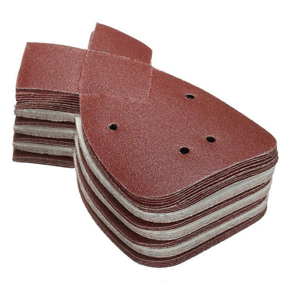 40 PCS Hook Loop Sanding Discs Sanding Triangle Sanding Discs Delta Sandpaper