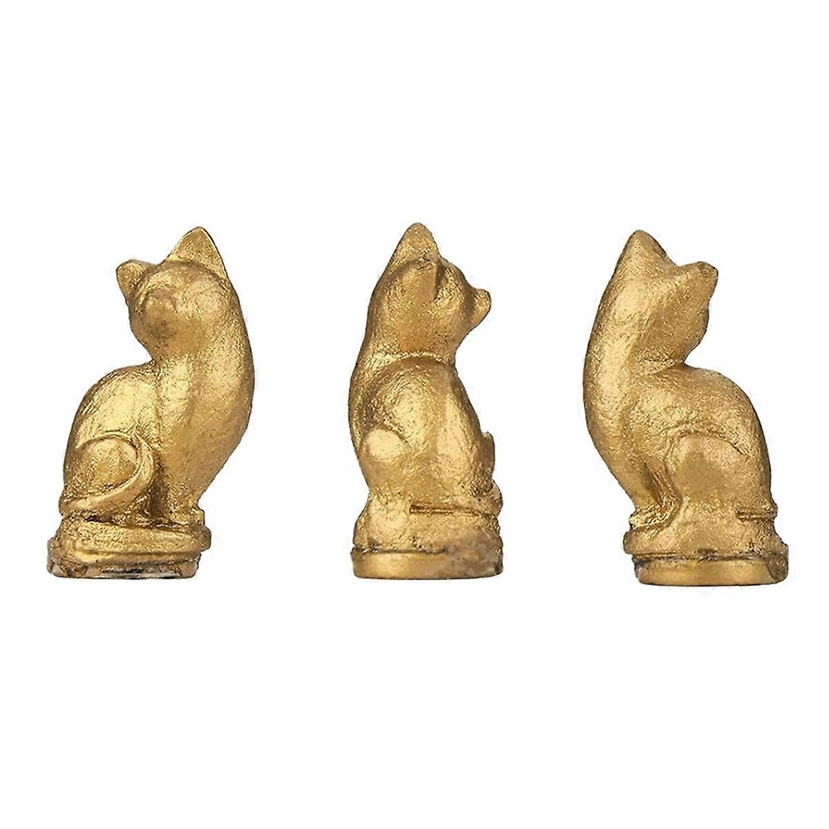 Cat Hinge ,Cat Hinge Caps Decorative Topper Magnetic 3Pcs,Cat Gargoyle Door Hing,Hinge Heads Decor