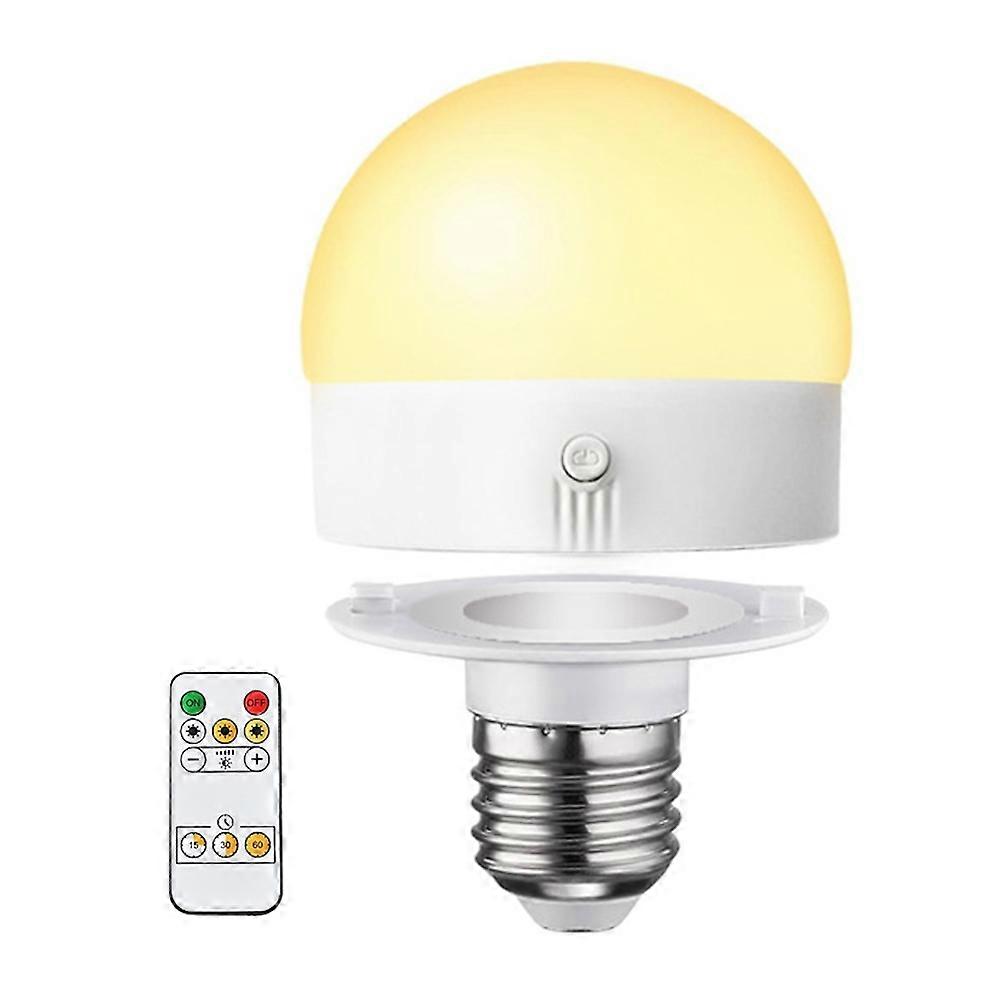 Type B LED Rechargeable Bulb Detachable Base Magnetic Emergency Light