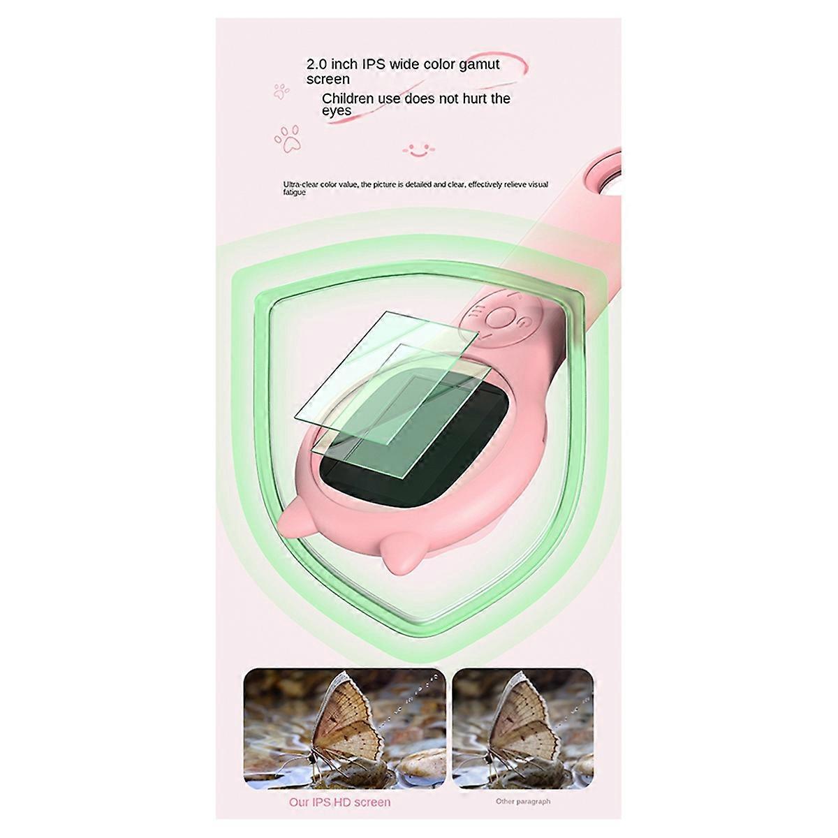 Children's microscope, home tutor learning magnifier, extracurricular handheld microscope