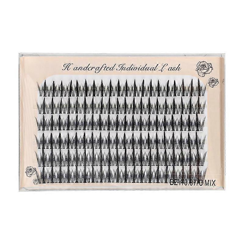 Professional Eye Makeup Individual Lashes Cluster Spikes Lash Wispy Natural Fluffy False Eyelashes