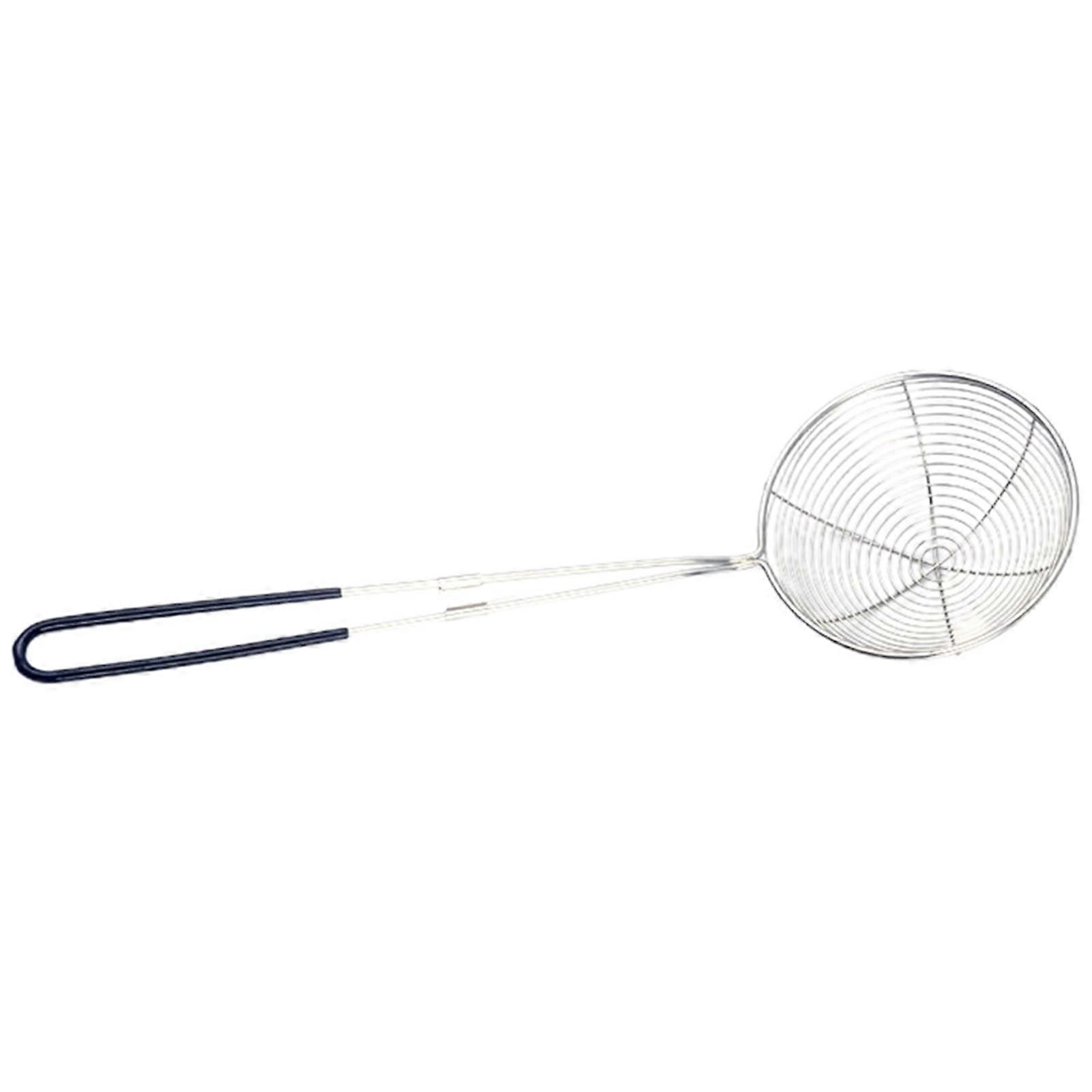 Stainless Steel Spider Strainer Ladle 29cm Long Handle Cooking Skimmer for Frying and Boiling