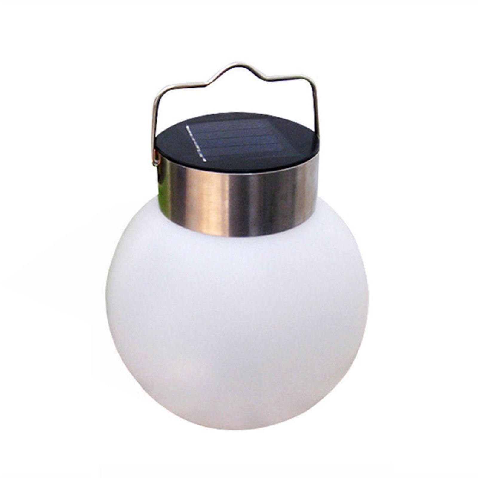 3D Portable LED Solar Outdoor Hanging Camping Lantern Light