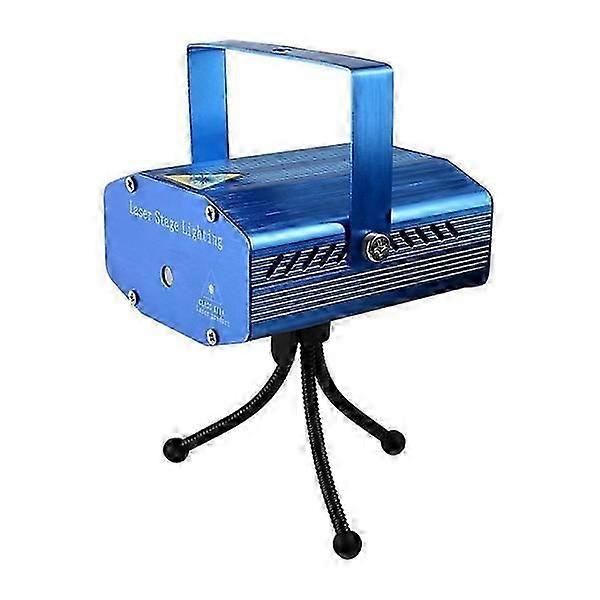 Laser projector with red and green laser/disco light