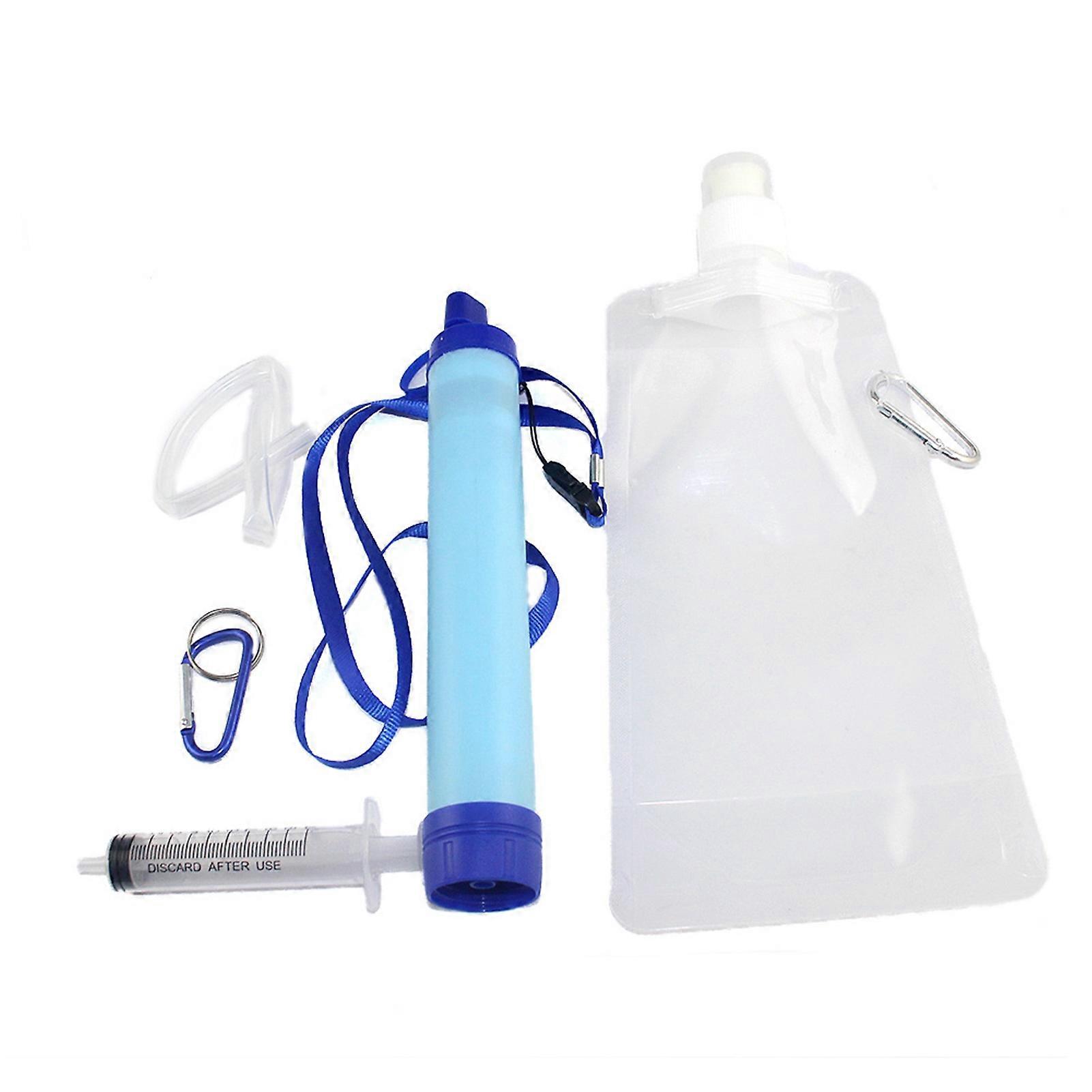 Portable Water Filter Straw for Outdoor Use