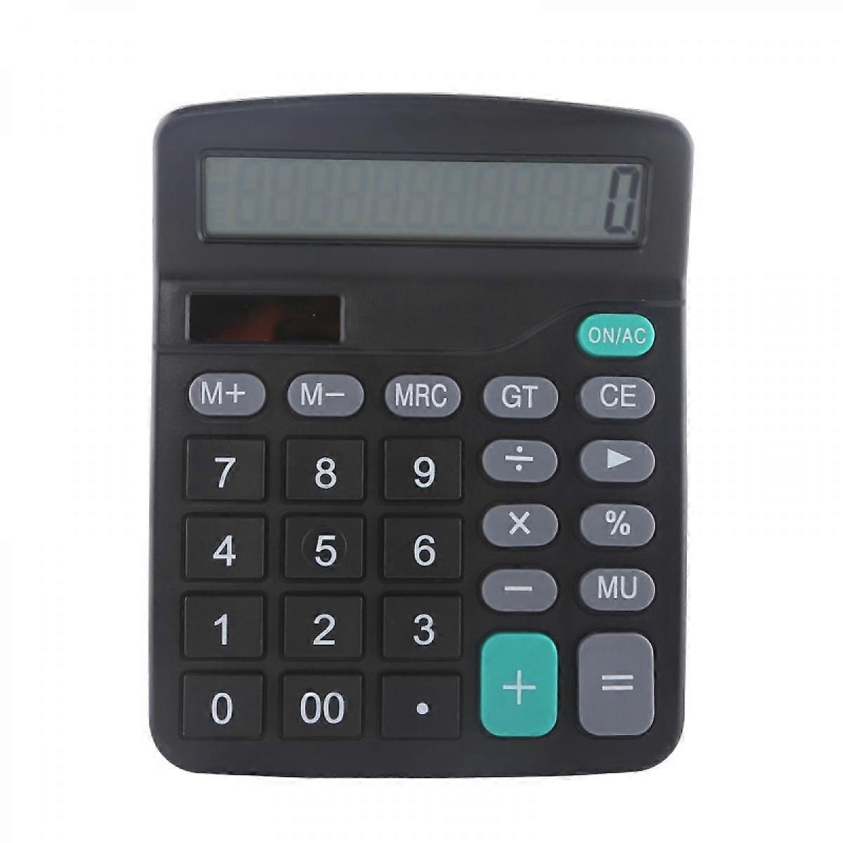 Calculator, Standard Function Desktop Calculator For School and Office, Black
