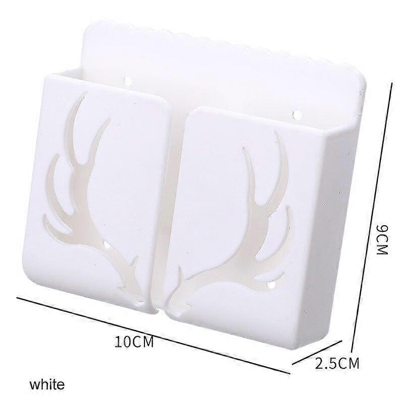 1PC Wall Mounted Storage Box Remote Control Storage Box Air Conditioning Remote Control TV Storage Box Phone Holder Organization