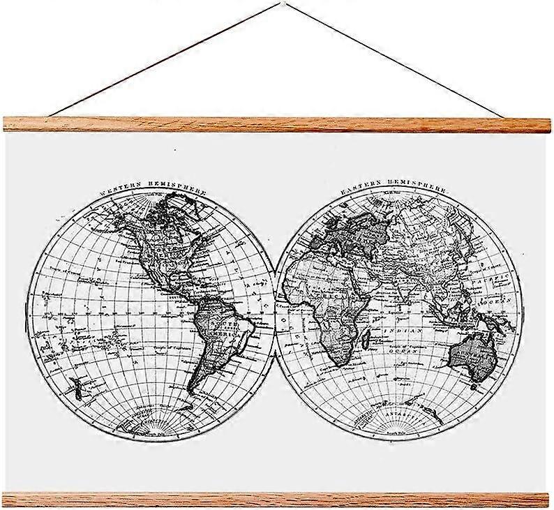 Magnetic Wooden Poster Frame for Wall Display 24 Inches Wide