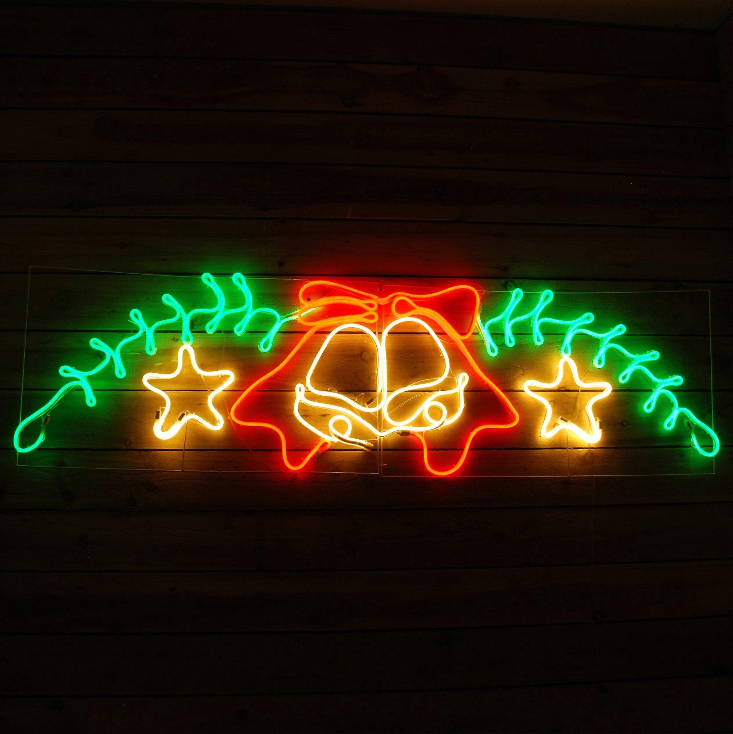 180X50cm Neon Flex Double Bell