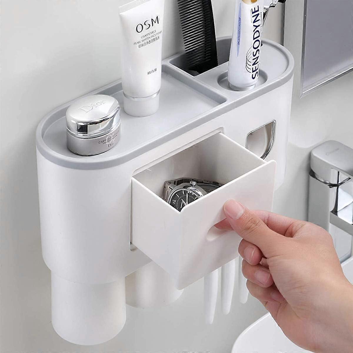 Multifunctional Design for Versatile Storage Needs, No-Drill Punch Free Installation for Hassle-Free Setup