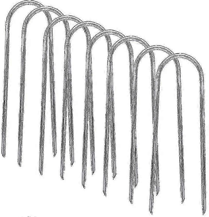 Trampoline Stakes Heavy Duty Tent Pegs, ocynkowane kotwy U, 8szt