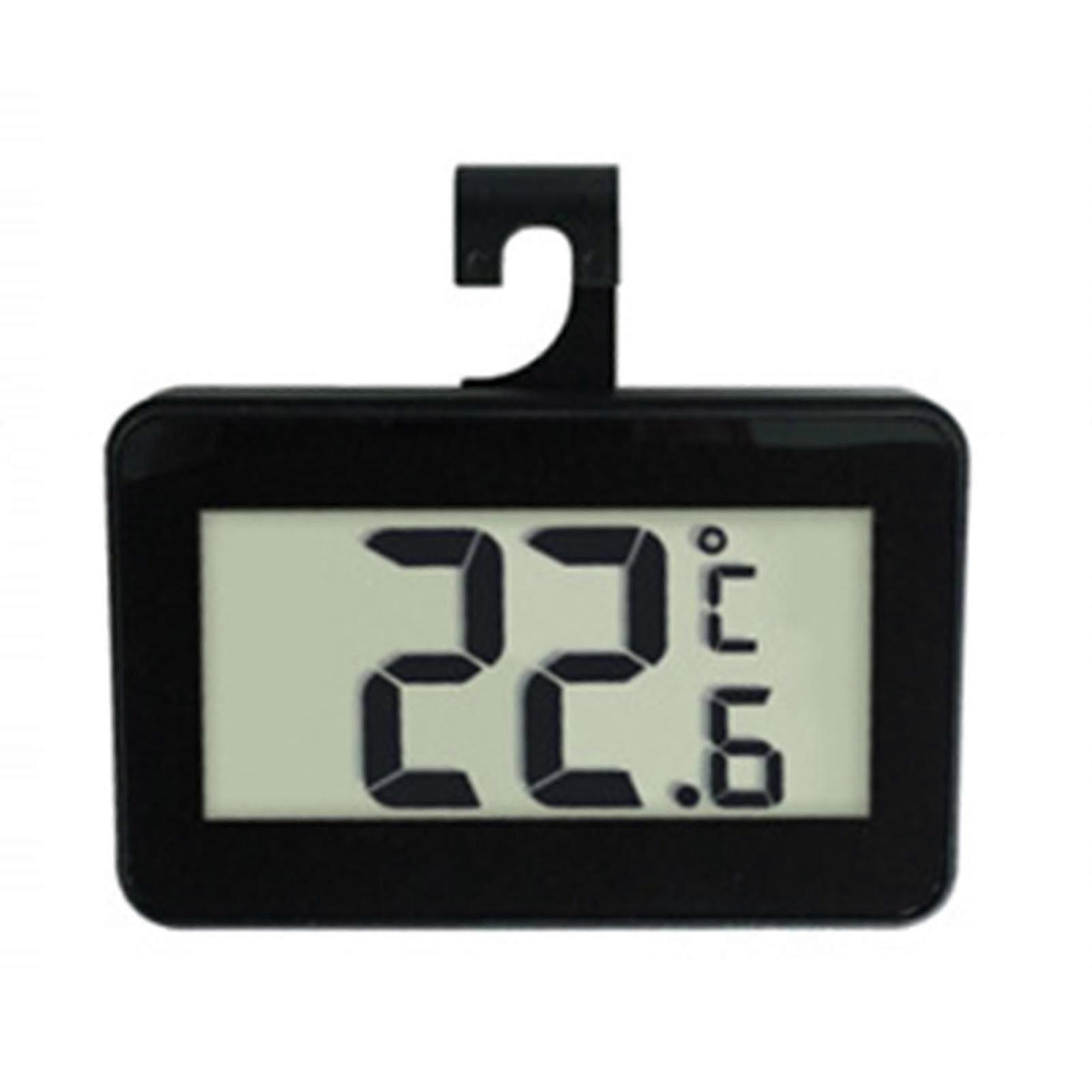 Refrigerator Alarm Thermometer Hangable Warnable Temperature Detector for Indoors