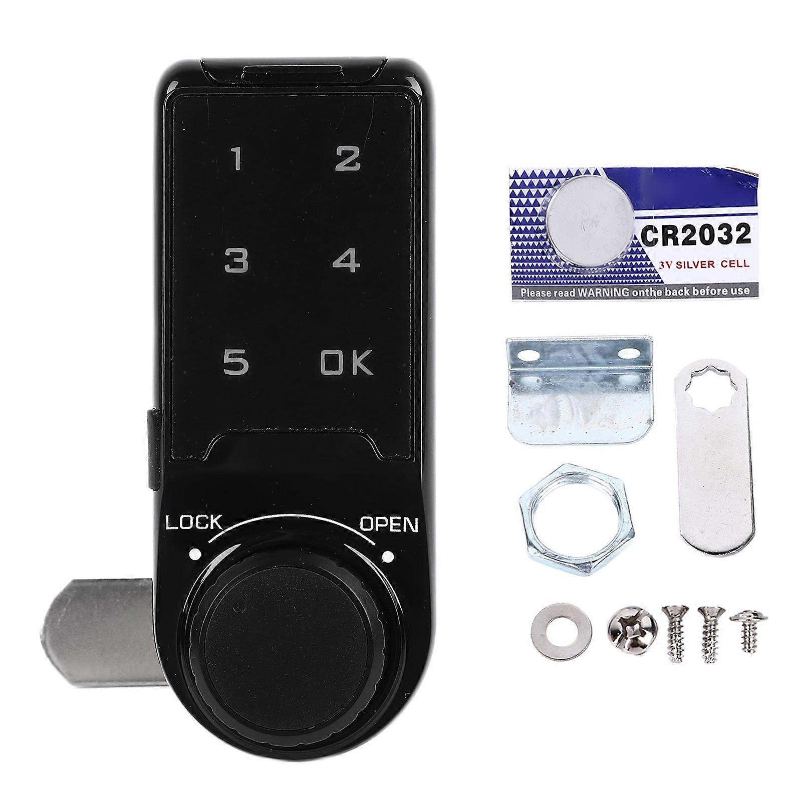Intelligent Touch Digital Keypad Lock: Secure Electronic Cabinet Lock with Unlock Records