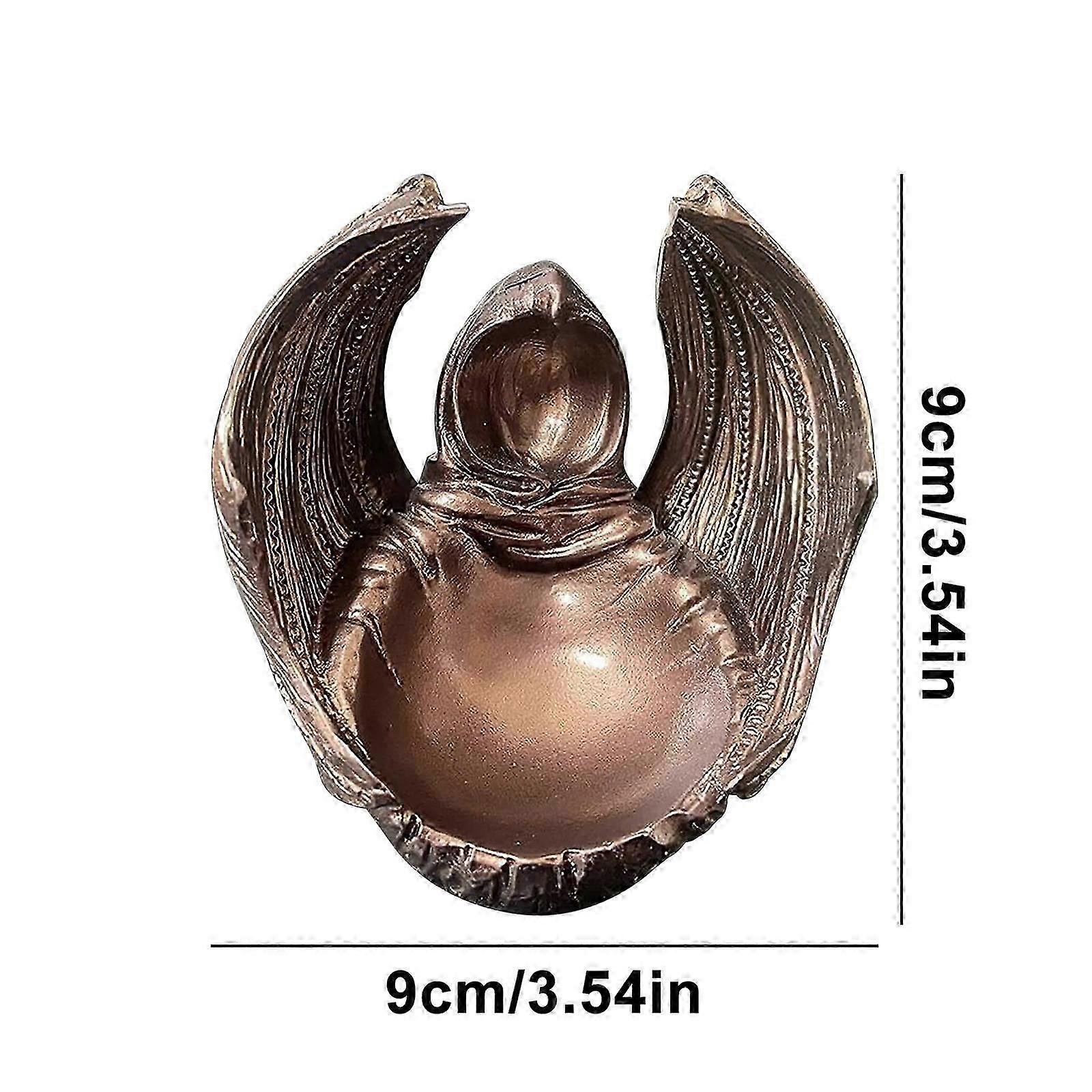 Crystal Ball Base Bat Resin Ball Base Creative Storage Bottom Bracket Decoration