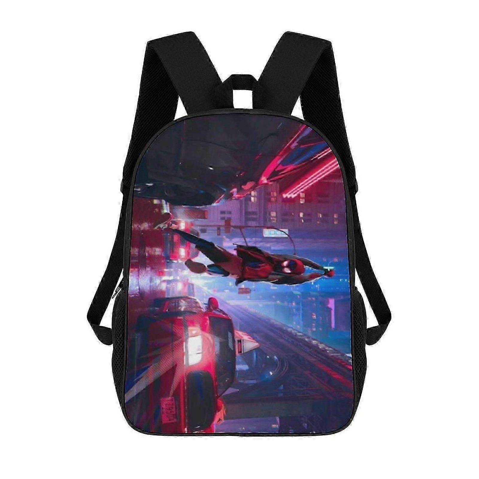 i2272 Miles Morales Backpack Shoulders DaypackBag Work Travel Classic Unisex Backpack kli2272
