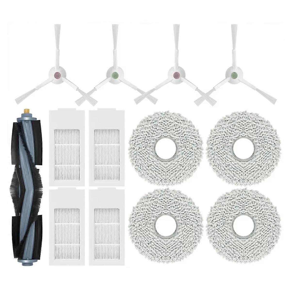 For Floor 3 Station Robot Vacuum Cleaner Spare Parts Accessories Main Side Brush Mop Rag Cloth