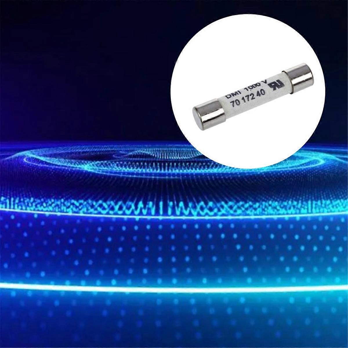 1000V 500MA 10Pcs Practical White Ceramic Fuse for Multimeter