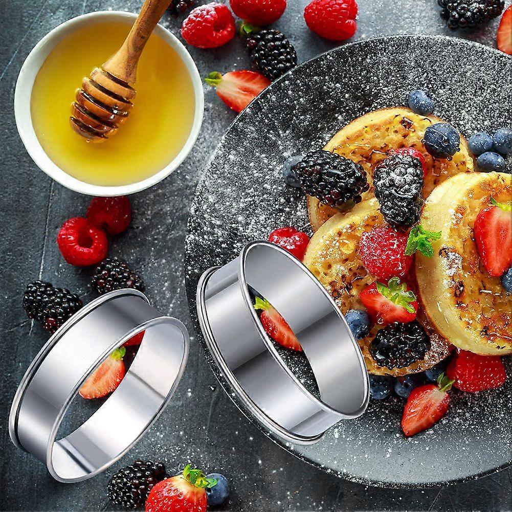 4 Inch Muffin Ring Crumpet Rings