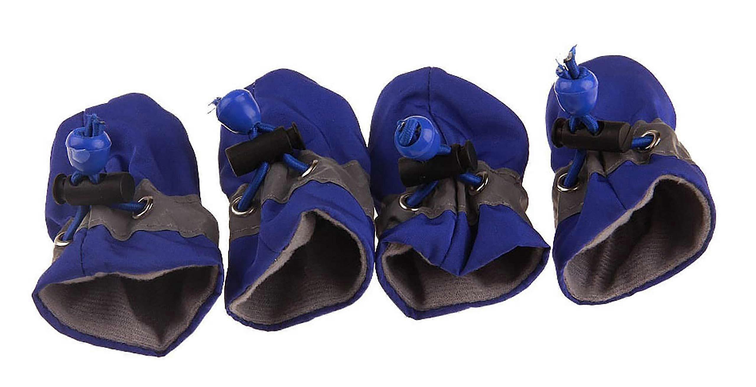 Size Small Anti-slip Adjustable Drawstring Dog Socks 