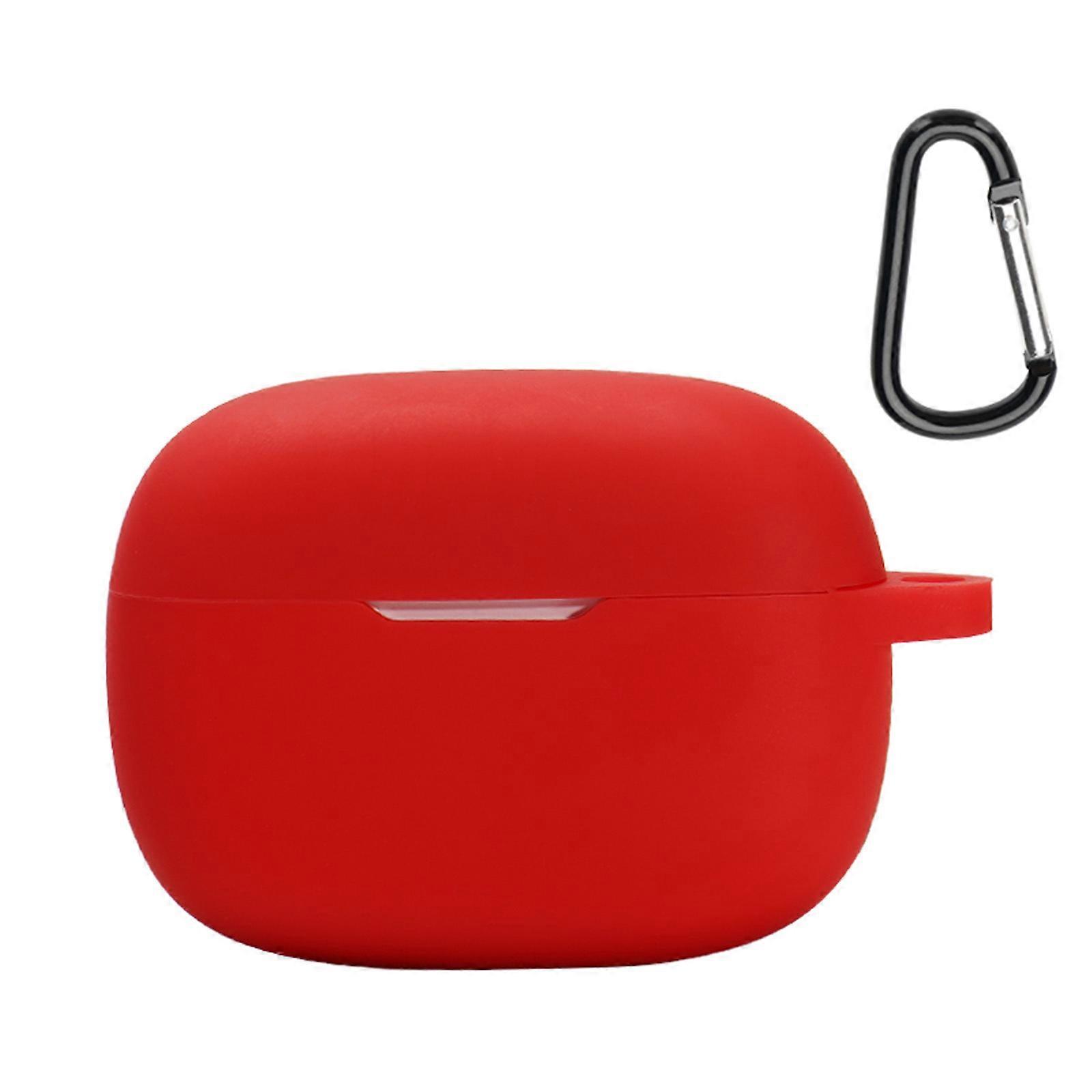 Dust-proof Shell Case for Wave200TWS Earbud Protective Case Storage Box Earphone Protective Cover  Red