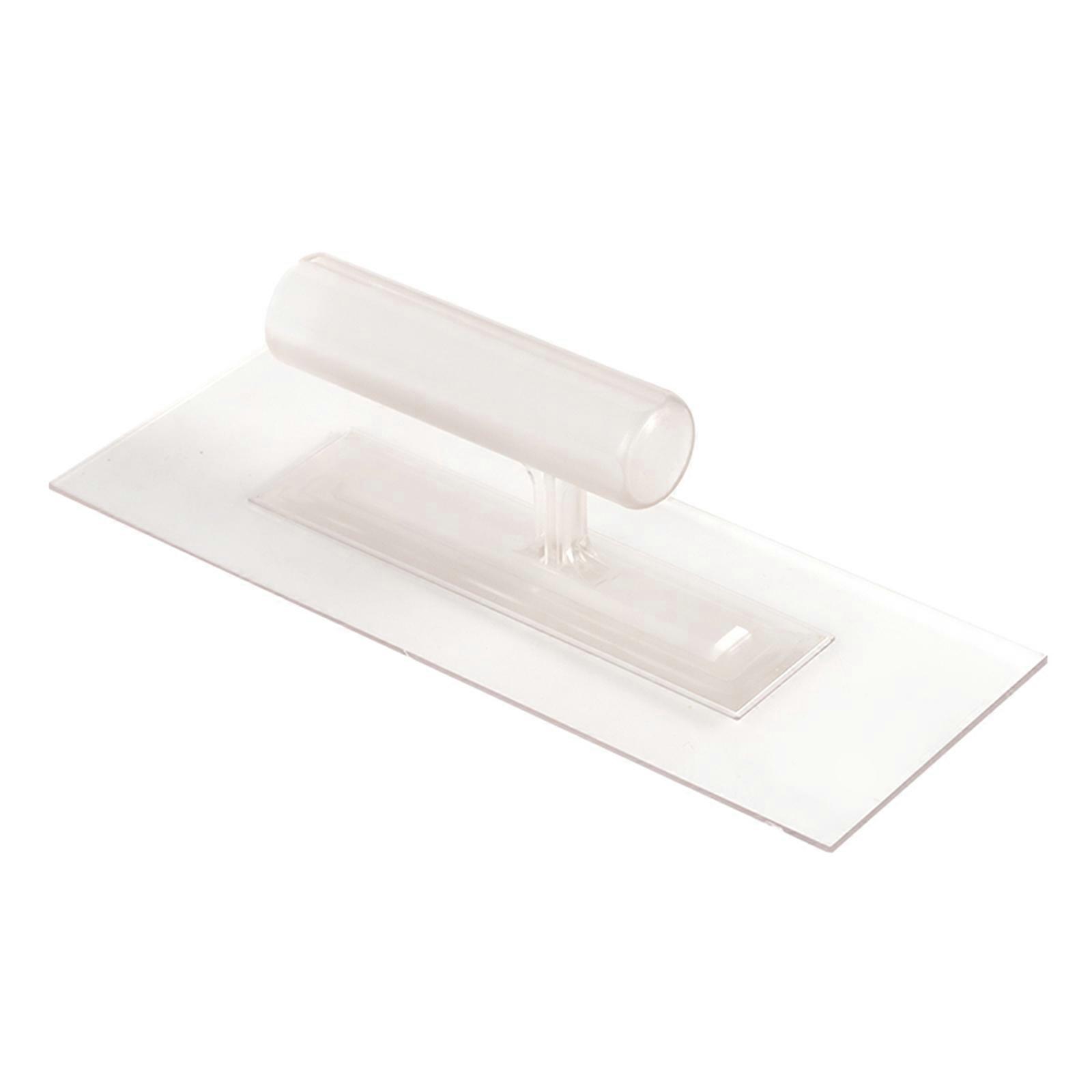 Plastic Trowel with Comfortable Grip Handle Round /Square Trowel Tools 240mm Length Finishing Trowel Plastering Degrease