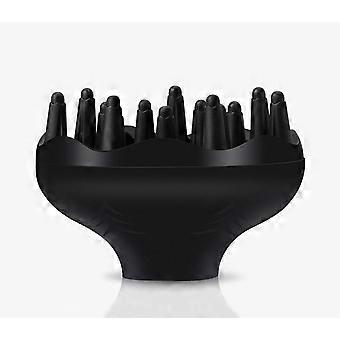 Black Orchid Large Hair Diffuser - Professional Curly Hair Tool