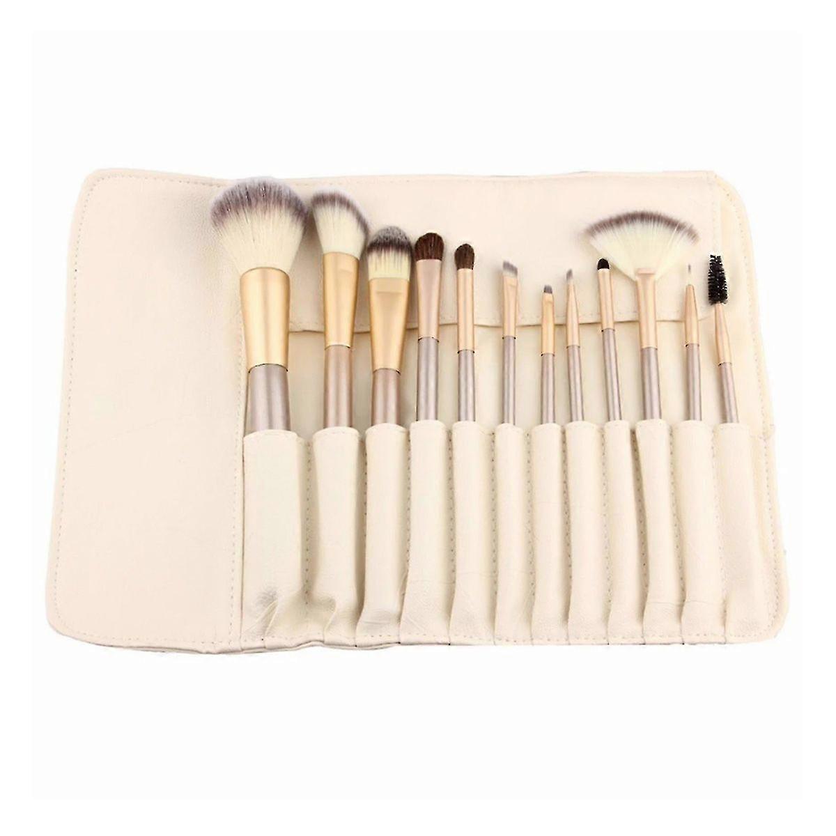 12 Pcs Makeup Brushes Set with Kabuki Brushes