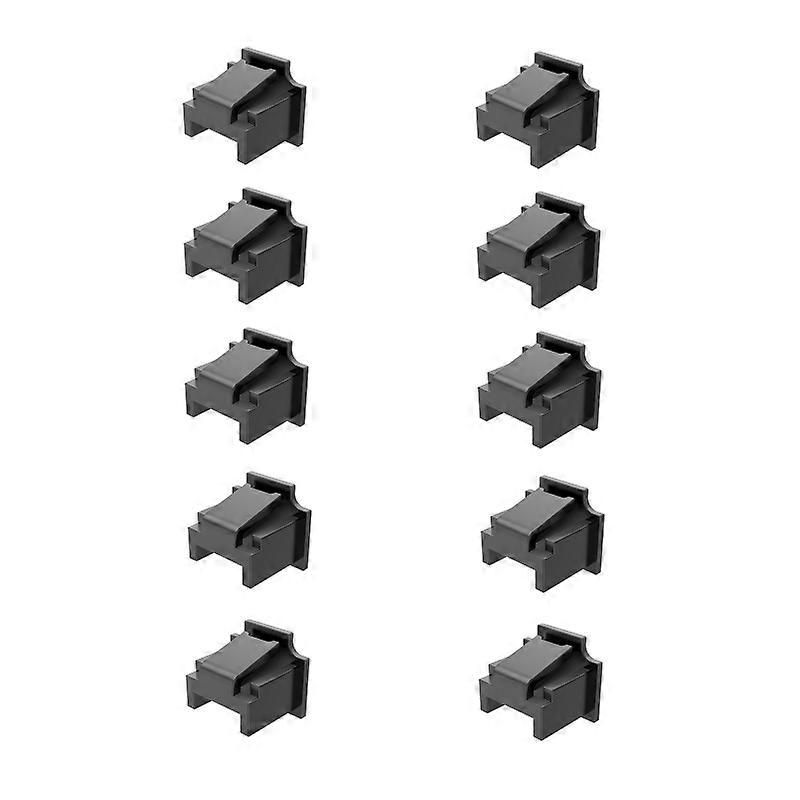 10pcs /Set RJ45 Network Port Dust Plug Router Network Cable Protection Cover
