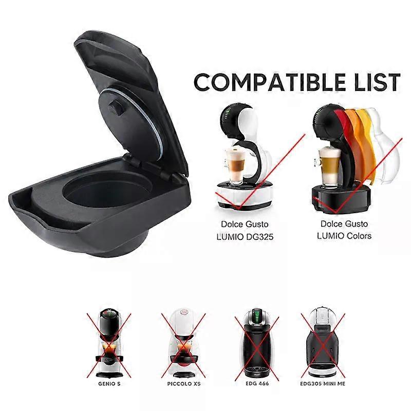 Adapter compatible for Dolce Gusto PICCOLO XS/Genio S Machine Lumio DG325 Coffee Maker Filter Pod Espresso Coffeeware