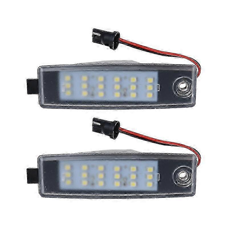 トヨタRAV4ヴァンガードと互換性のある長持ちする18LEDナンバープレートランプ