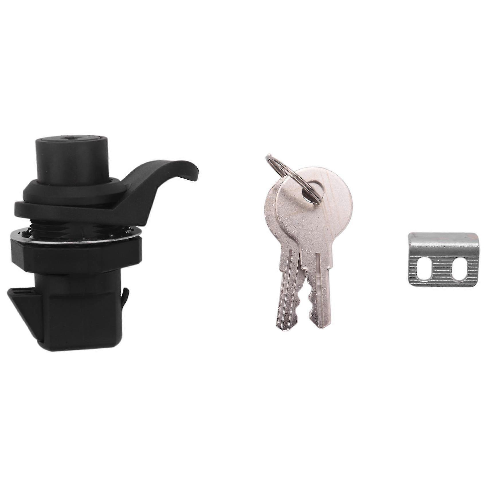 1 Set Locking Push Button Latch For Marine Boat Radio Box, Tool Box, Electronic Box, Motorcycle Glo