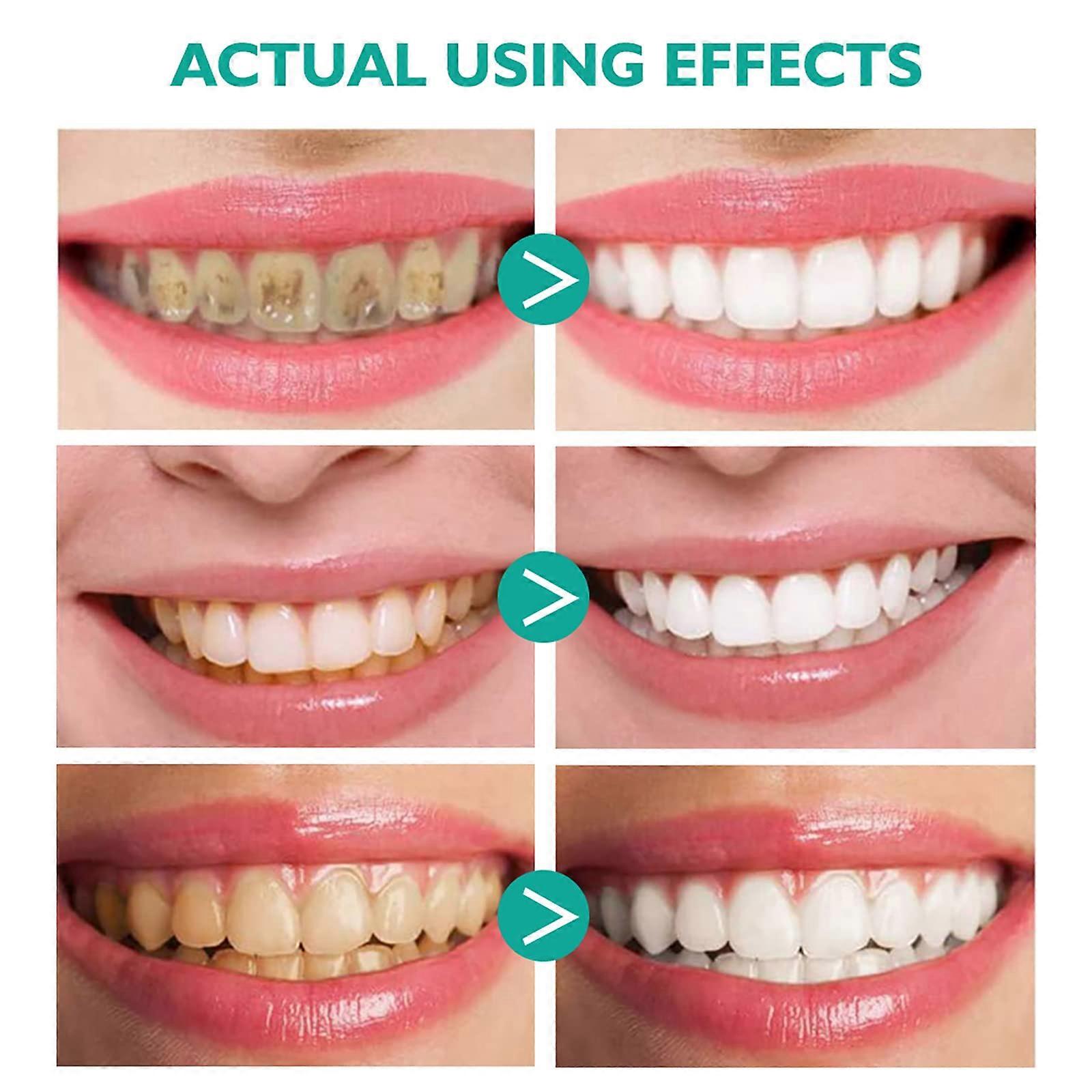 60ml Teeth Whitening Foam Toothpaste  Foaming Baking Soda Toothpaste  Mint Tooth Mousse Toothpaste