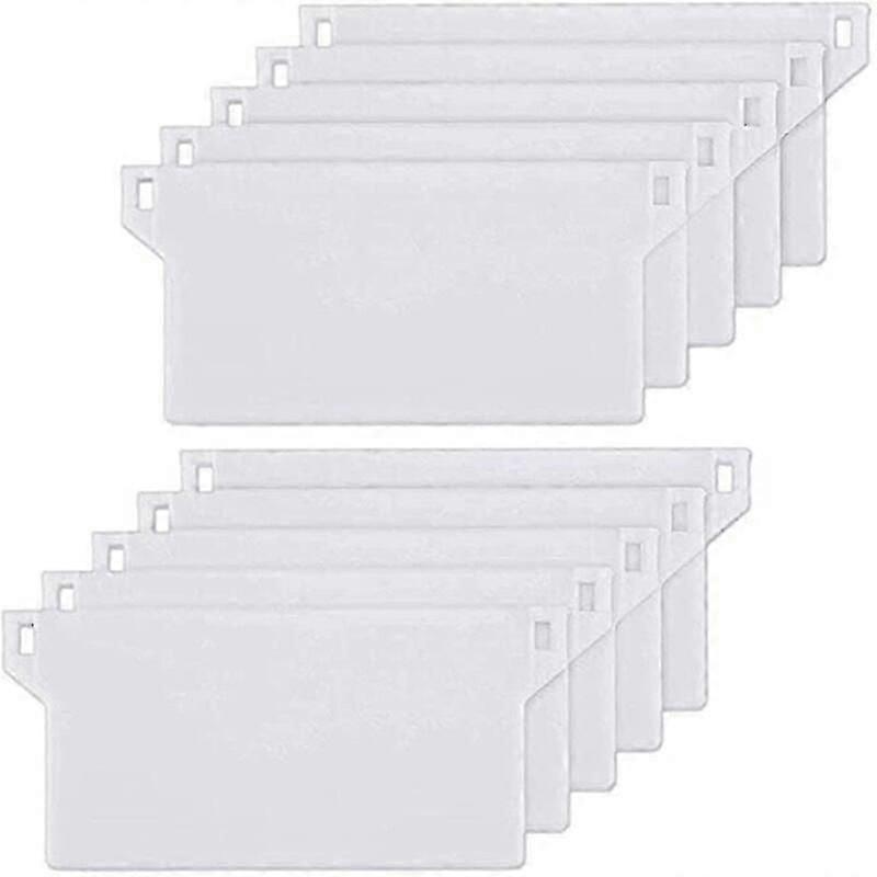 10PCS 垂直百叶窗 PVC 塑料底板 127mm 底板垂直百叶窗配件