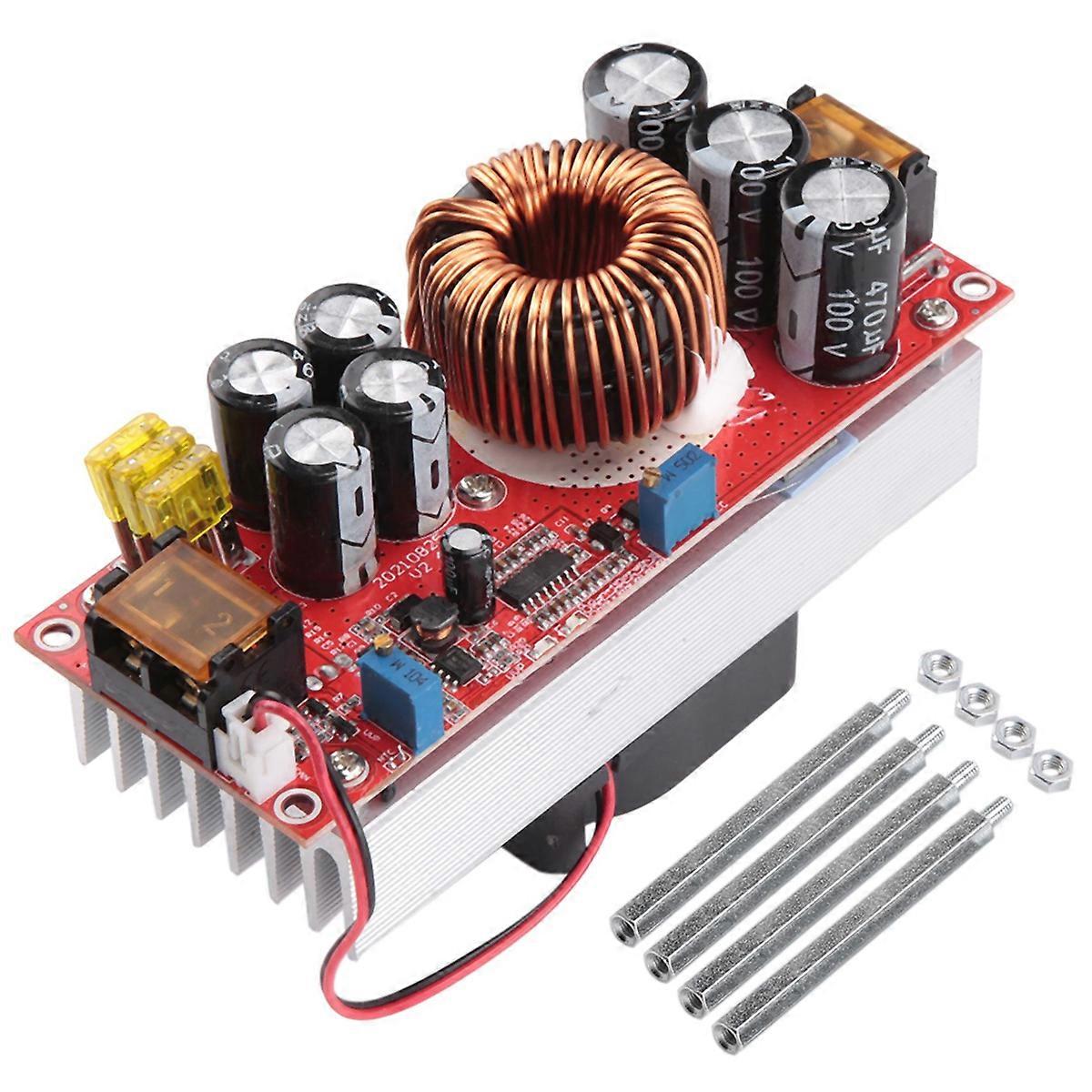 1500W 30A DC-DC Boost Converter Module 10-60V to 12-97V Voltage Step Up Converter Boost CC CV Power