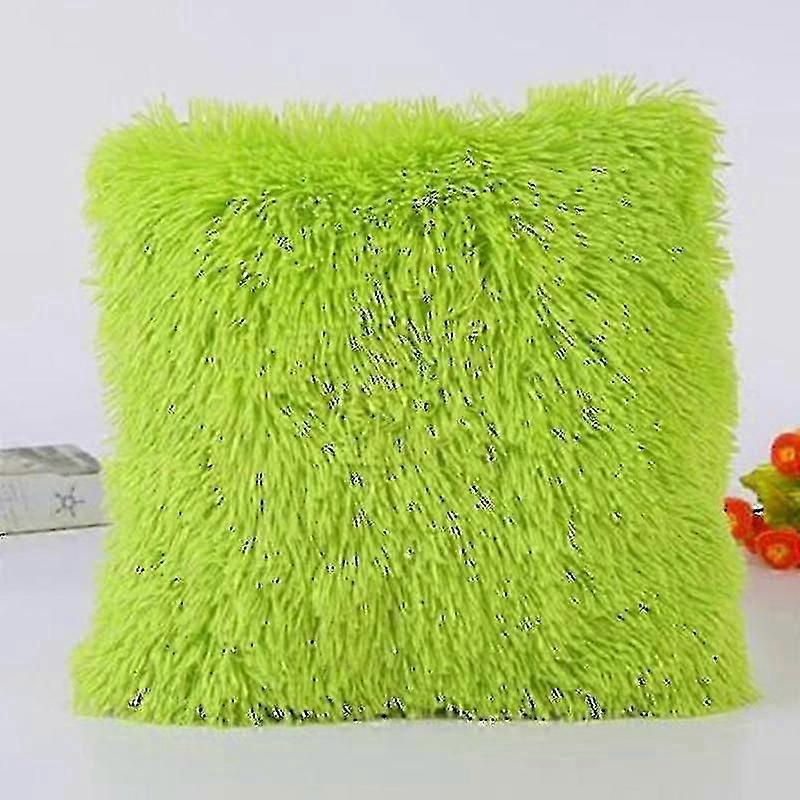 Plush Pillow Short Plush Cushion Home Sofa Decoration