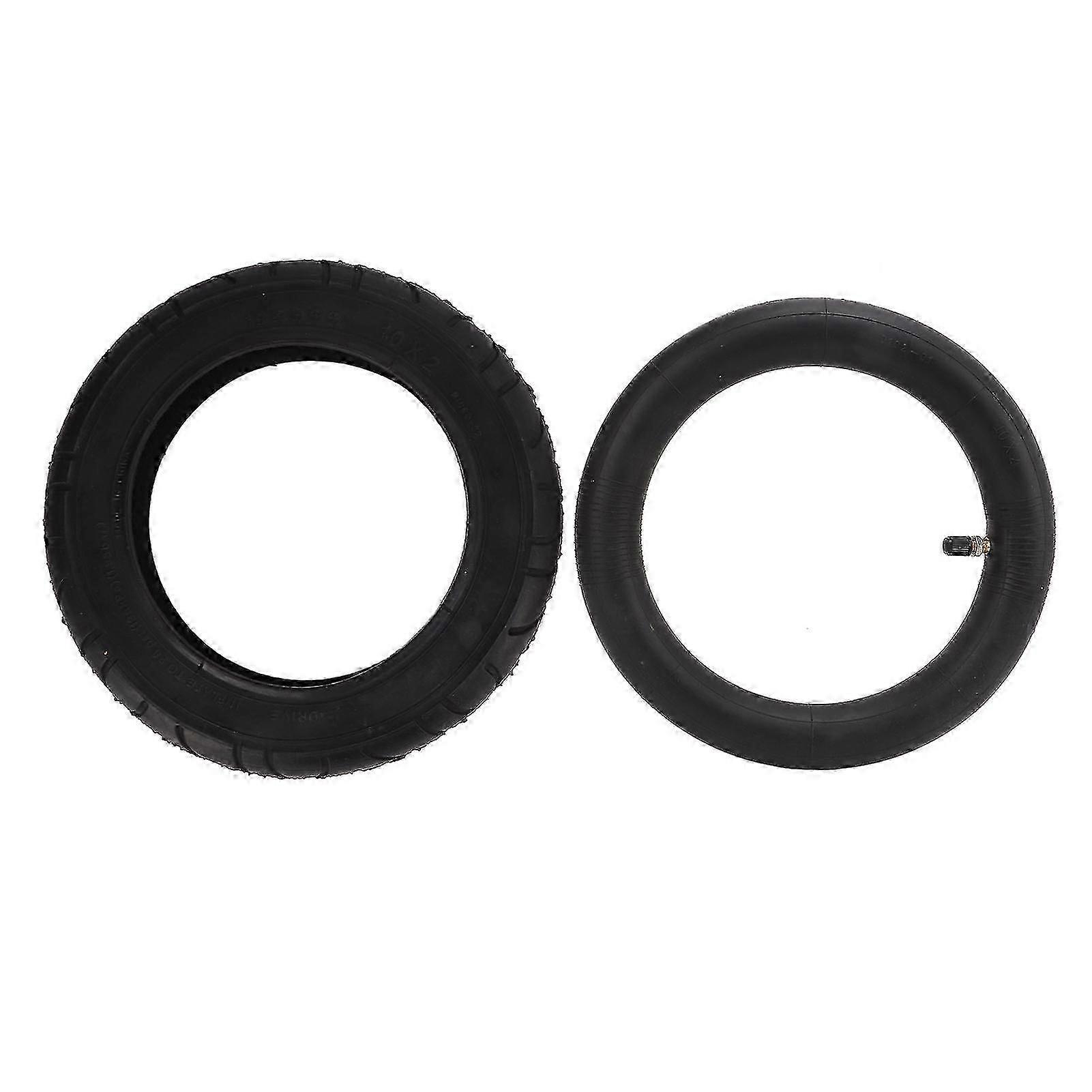 10x2.0 Rubber Tire and Inner Tube Replacement for Electric Scooter, 10-Inch Pneumatic Tire