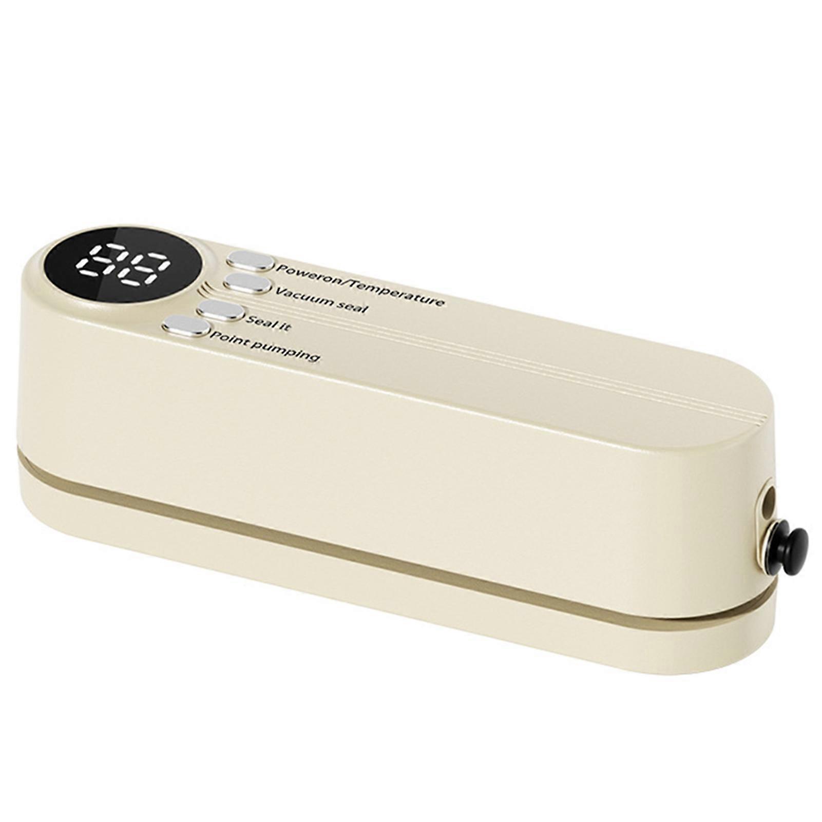 Vacuum Food Saver USB Rechargeable Handheld Food Sealing Machine for Meat