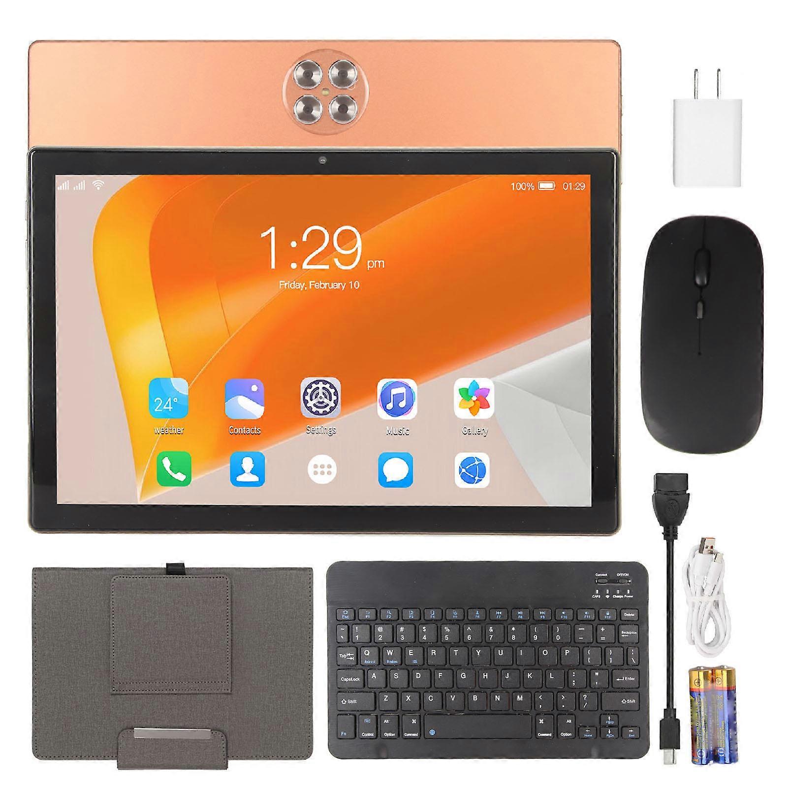 10.1 Inch Android 12.0 Octa Core Dual Speakers 8GB RAM 256GB ROM 5G WIFI Tablet for Game Video