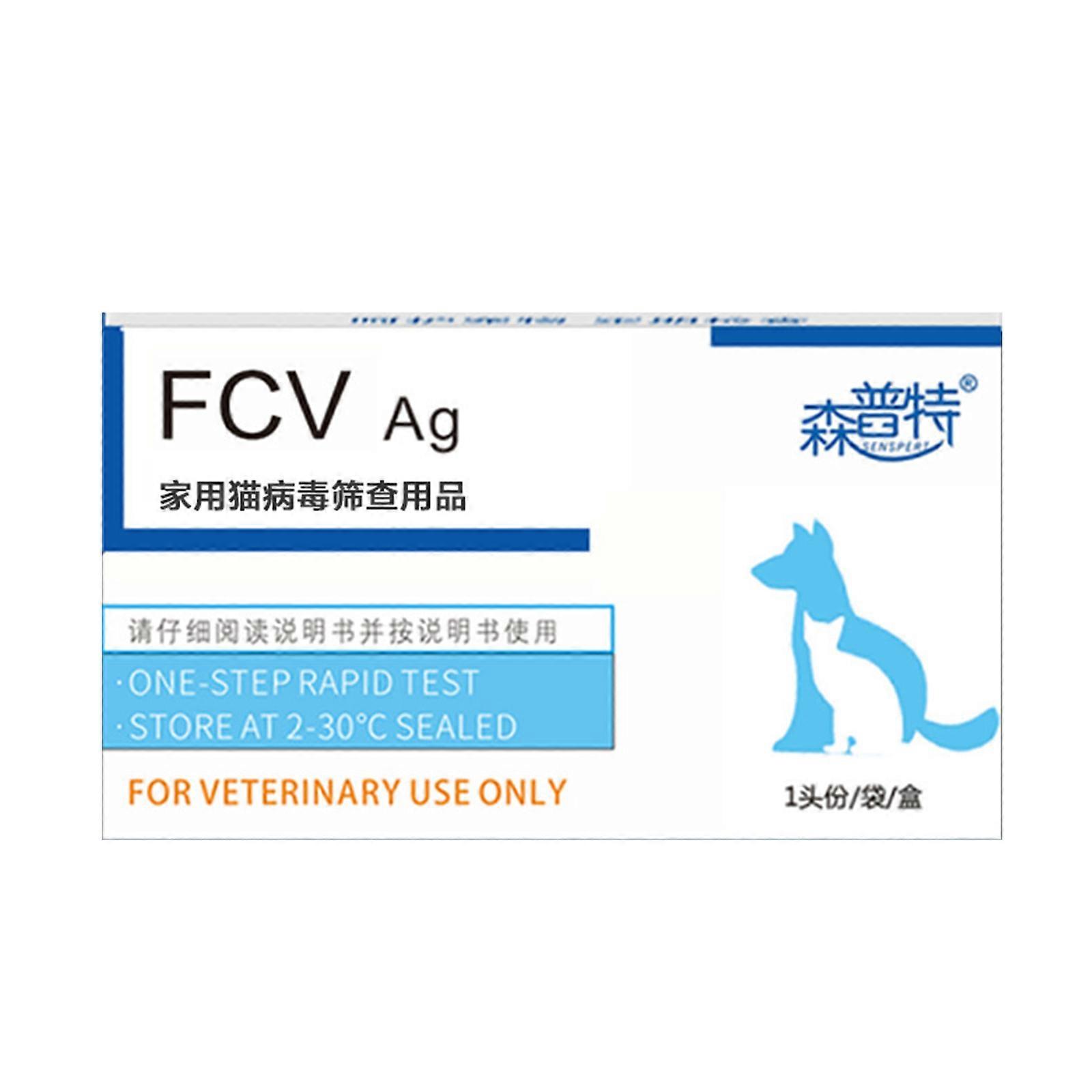 Pet Test Strips for Dogs, Cats Pets Testing for CPV / CDV / FHV / FCOV / Toxo / FCV Test for Dogs Canine Rapid Test Multicolor
