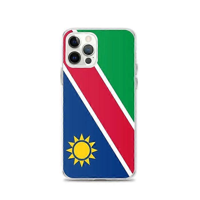 iPhone Case - Namibia - Flag - Soft - Multicolor - Compatible with iPhone 12 Pro