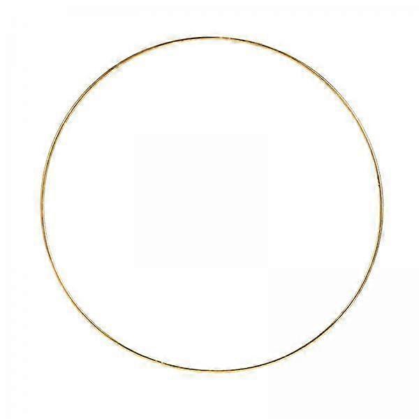 Kultainen metallivanne tee-se-itse-luomuksiin 8 tuumaa