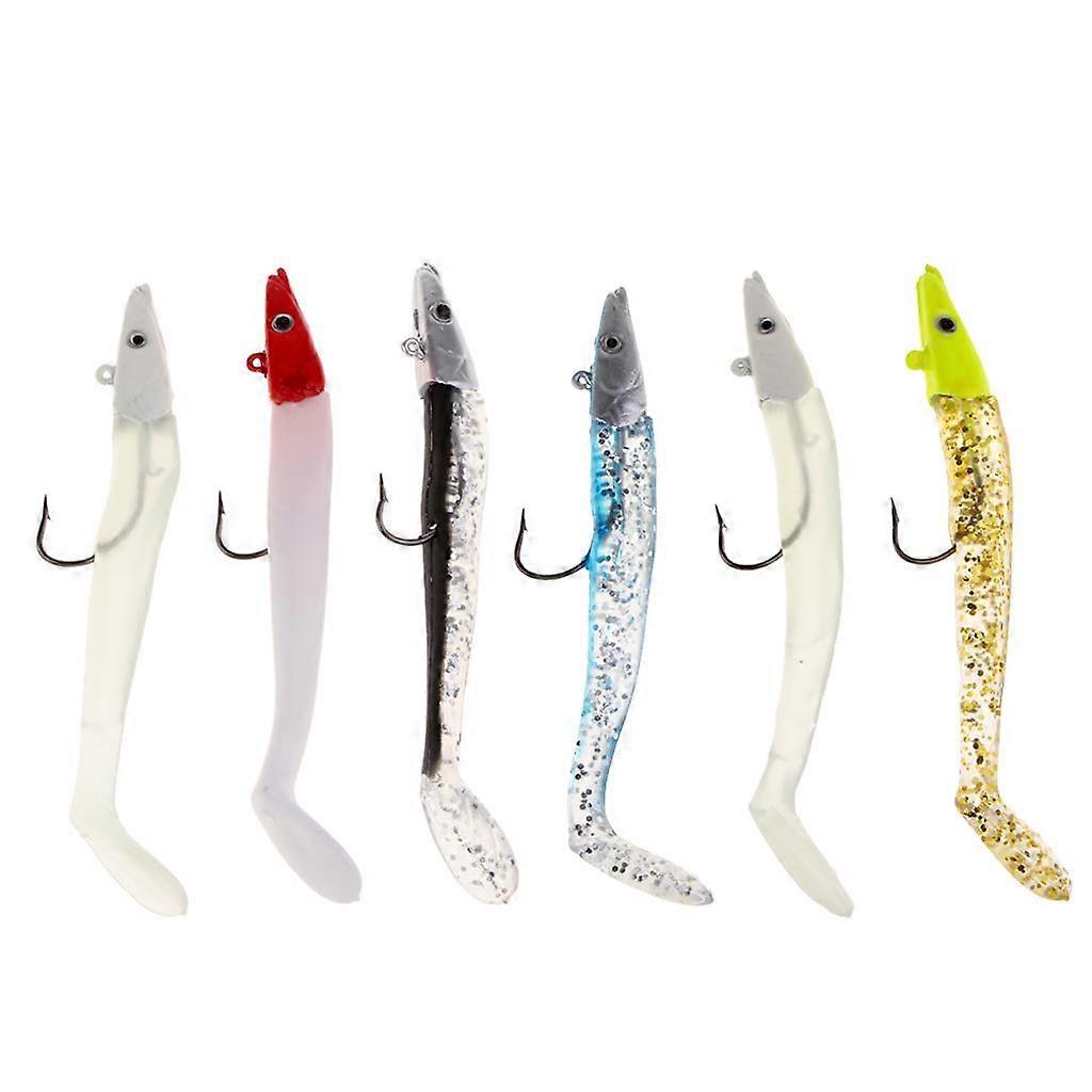 Fishing Soft Sequins Fish Decoy Hook Luminous